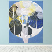 Hilma af Klint - The Large Figure Paintings, No. 5 Leinwanddruck (Insitu (Holzboden))