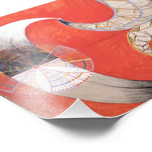 Hilma af Klint The Swan 1501 Fotodruck (Ecke)