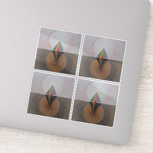 Hilma Af Klint, The Swan No.12, Abstrakt Art Aufkleber