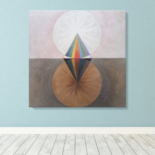 Hilma Af Klint, The Swan No.12, Abstrakt Art Leinwanddruck