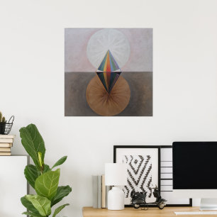 Hilma Af Klint, The Swan No.12, Abstrakt Art Poster