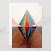 Hilma Af Klint The Swan No. 12 Einladung (Vorne/Hinten)