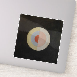 Hilma Af Klint, The Swan No.16, Abstrakt Art Aufkleber