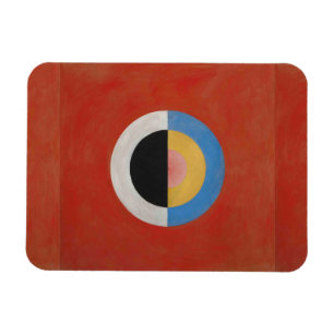 Hilma Af Klint, The Swan No.17, Abstrakt Art Magnet