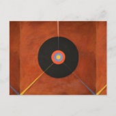 Hilma Af Klint, The Swan No.18, Abstrakt Art Postkarte (Vorderseite)