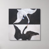 Hilma Af Klint, The Swan No.1, Abstrakt Art Leinwanddruck (Vorderseite)