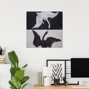 Hilma Af Klint, The Swan No.1, Abstrakt Art Poster