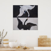 Hilma Af Klint, The Swan No.1, Abstrakt Art Poster (Küche)