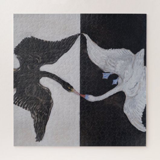 Hilma Af Klint, The Swan No.1, Abstrakt Art Puzzle (Horizontal)
