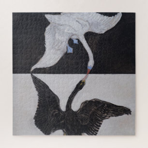 Hilma Af Klint, The Swan No.1, Abstrakt Art Puzzle