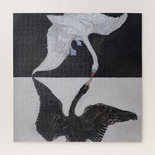 Hilma Af Klint, The Swan No.1, Abstrakt Art Puzzle (Vertikal)