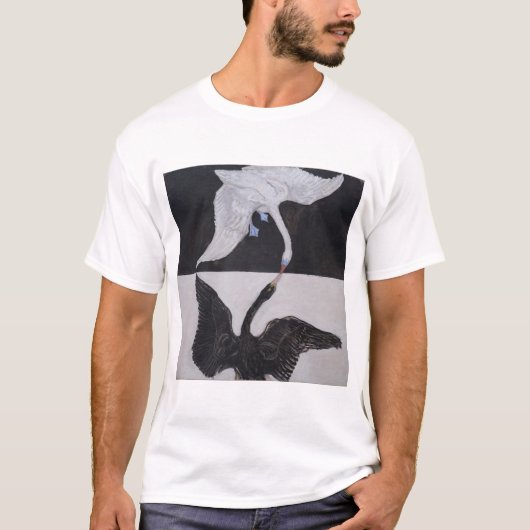 Hilma Af Klint, The Swan No.1, Abstrakt Art T-Shirt (Vorderseite)