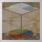 Hilma Af Klint, The Swan No.23, Abstrakt Art Poster (Vorne)