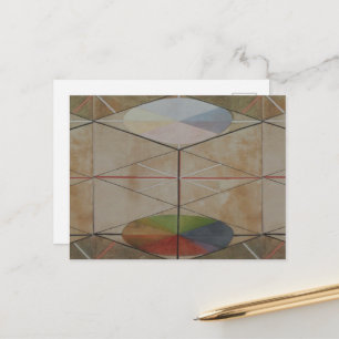 Hilma Af Klint, The Swan No.23, Abstrakt Art Postkarte