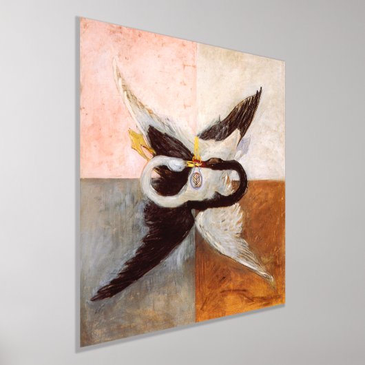 Hilma Af Klint, The Swan No.24, Abstrakt Art Foliendrucke (Ablage )