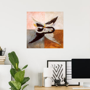 Hilma Af Klint, The Swan No.24, Abstrakt Art Poster