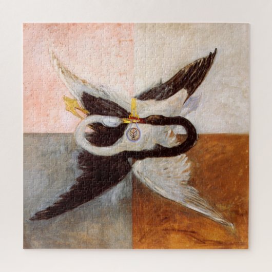 Hilma Af Klint, The Swan No.24, Abstrakt Art Puzzle (Vertikal)