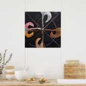 Hilma Af Klint, The Swan No.7, Abstrakt Art Poster (Küche)