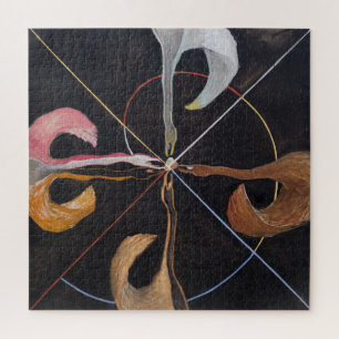 Hilma Af Klint, The Swan No.7, Abstrakt Art Puzzle