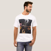 Hilma Af Klint, The Swan No.7, Abstrakt Art T-Shirt (Vorne ganz)