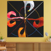 Hilma af Klint - The Swan No. 7 Leinwanddruck (Insitu (Wohnzimmer))