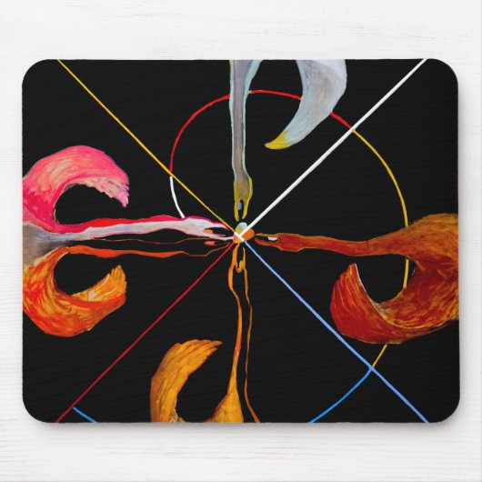Hilma af Klint - The Swan No. 7 Mousepad (Vorne)