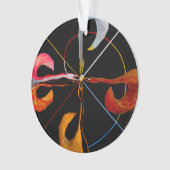 Hilma af Klint - The Swan No. 7 Ornament (Vorderseite)