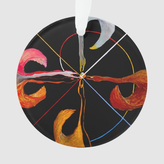 Hilma af Klint - The Swan No. 7 Ornament (Vorderseite)