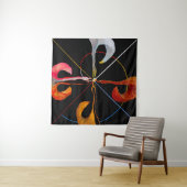 Hilma af Klint - The Swan No. 7 Wandteppich (Beispiel)