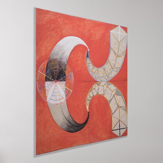 Hilma Af Klint, The Swan No.9, Abstrakt Art Foliendrucke (Ablage )