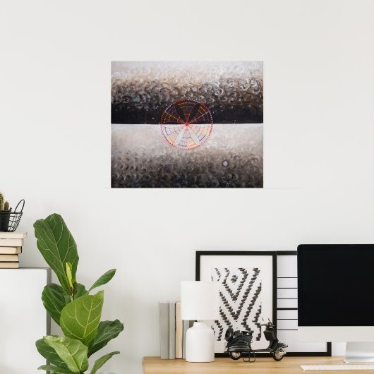 Hilma af Klint The Swan Poster (Heimbüro)