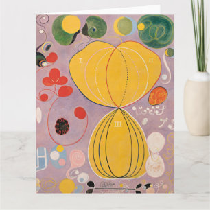 Hilma Af Klint, The Ten Größe No7, Abstrakt Art Karte