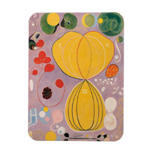 Hilma Af Klint, The Ten Größe No7, Abstrakt Art Magnet