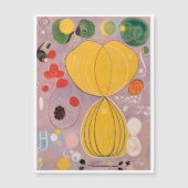 Hilma Af Klint, The Ten Größe No7, Abstrakt Art Magneteinladung (Vorderseite)