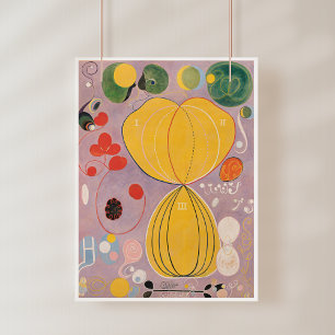 Hilma Af Klint, The Ten Größe No7, Abstrakt Art Poster