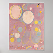 Hilma Af Klint, The Ten Größe No8, Abstrakt Art Poster (Vorne)