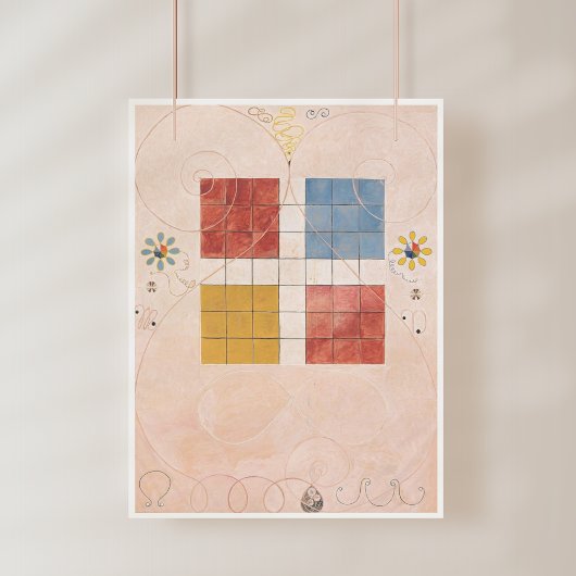 Hilma Af Klint, The Ten Größte No10, Abstrakt Art Fotodruck