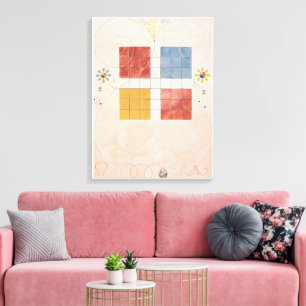 Hilma Af Klint, The Ten Größte No10, Abstrakt Art Leinwanddruck