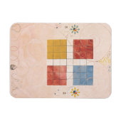 Hilma Af Klint, The Ten Größte No10, Abstrakt Art Magnet (Horizontal)