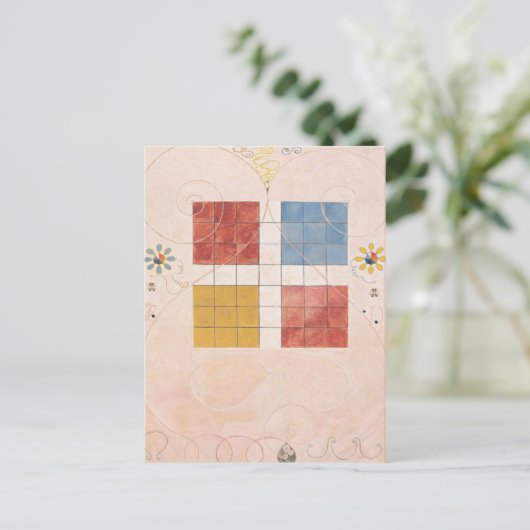 Hilma Af Klint, The Ten Größte No10, Abstrakt Art Postkarte (Stehend Vorderseite)