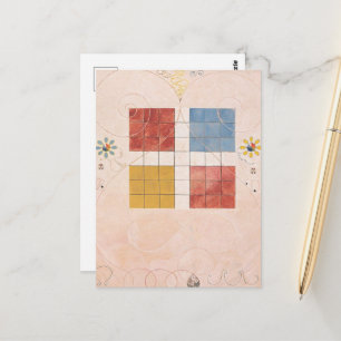 Hilma Af Klint, The Ten Größte No10, Abstrakt Art Postkarte