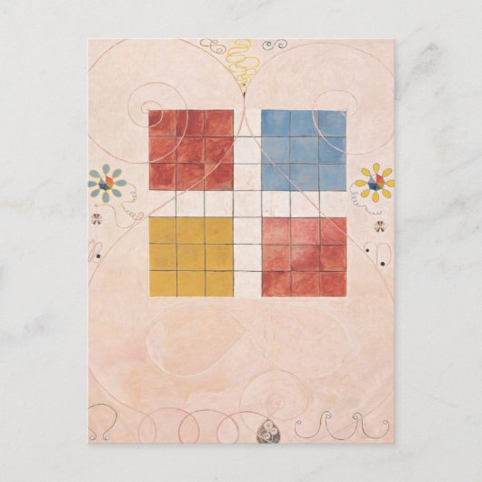 Hilma Af Klint, The Ten Größte No10, Abstrakt Art Postkarte (Vorderseite)