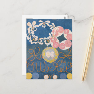 Hilma Af Klint, The Ten Größte No1, Abstrakt Art Postkarte