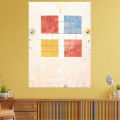 Hilma af Klint - The Ten Largest, No. 10, Old Age  Leinwanddruck (Insitu (Wohnzimmer))