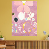 Hilma af Klint - The Ten Largest, No. 5, Adulthood Leinwanddruck (Insitu (Wohnzimmer))