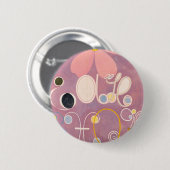Hilma af Klint The Ten Largest No.5 Button (Vorne & Hinten)