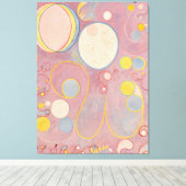 Hilma af Klint - The Ten Largest, No. 8, Adulthood Leinwanddruck (Insitu (Holzboden))