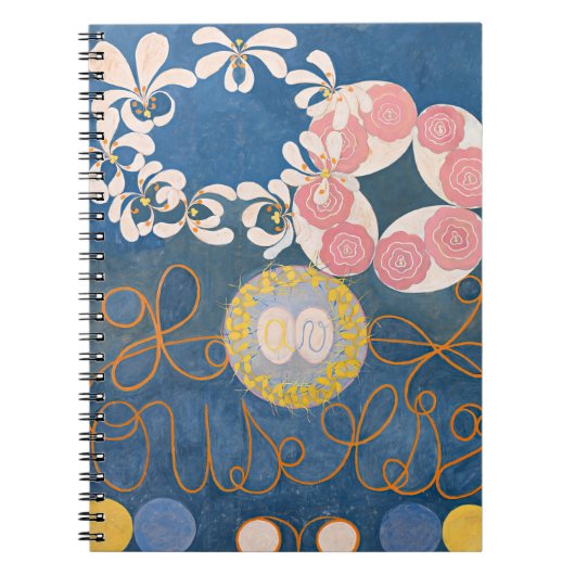Hilma af Klint The Ten Largest Notizblock (Vorderseite)