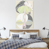 Hilma af Klint - Tree of Knowledge  Leinwanddruck (Insitu (Schlafzimmer))