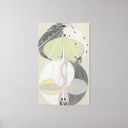Hilma af Klint - Tree of Knowledge  Leinwanddruck (Vorderseite)